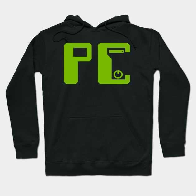 PC NVIDIA color Hoodie by STRANGER